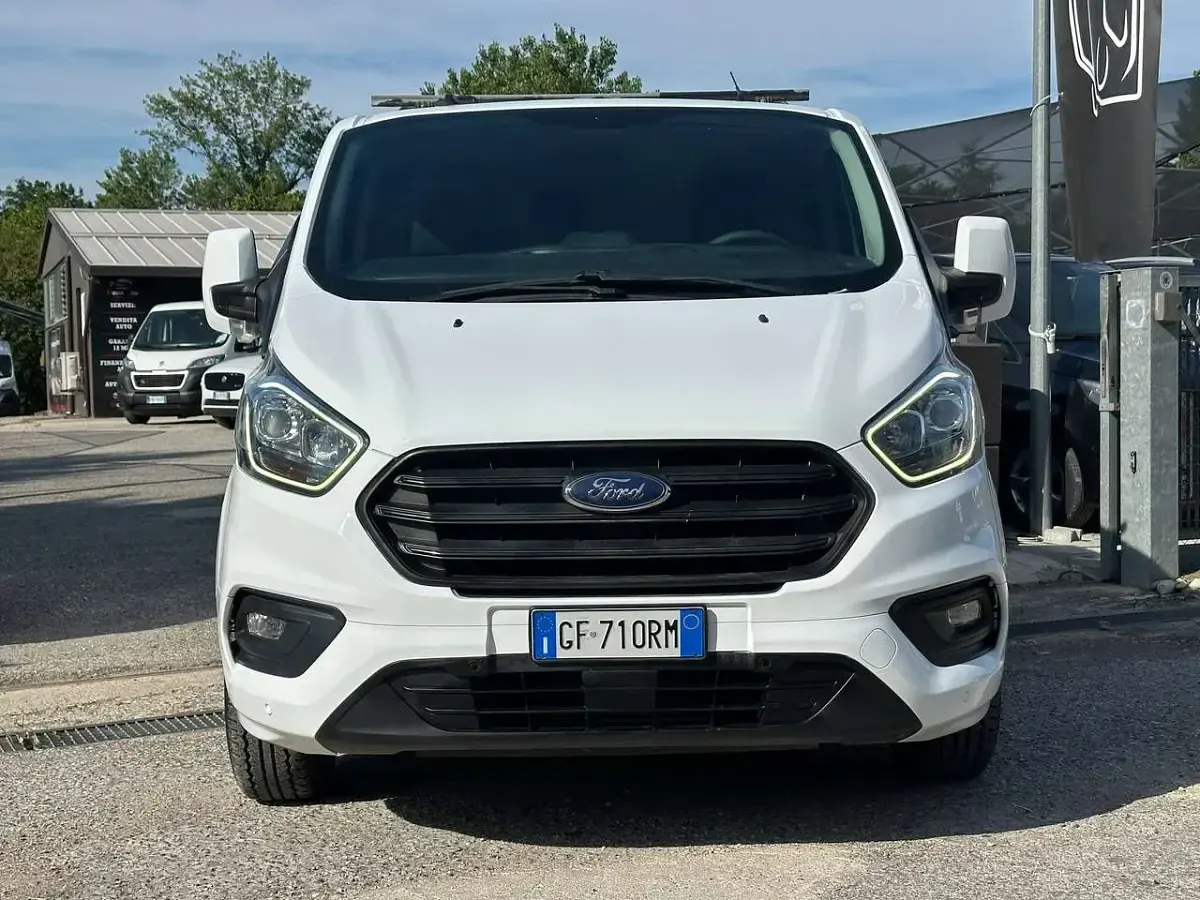 Usata Ford Transit Custom 131 CV (96 kW) 2021 Bianco Furgone