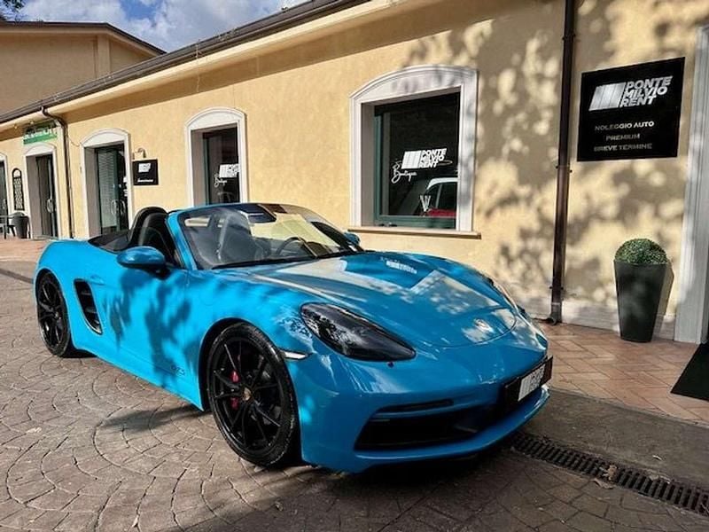 Usata Porsche 718 Boxster GTS 366 CV (269 kW) 2019 Blu/azzurro Cabrio