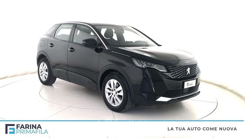 Usata Peugeot 3008 Active 131 CV (96 kW) 2022 Nero SUV