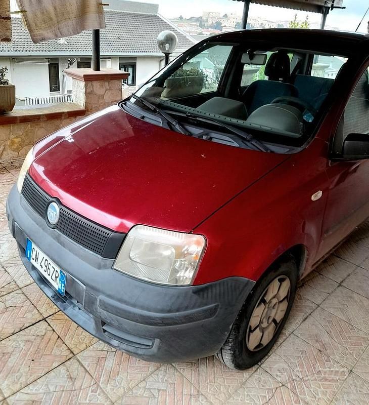 Usata Fiat Panda 2004 Rosso Berlina