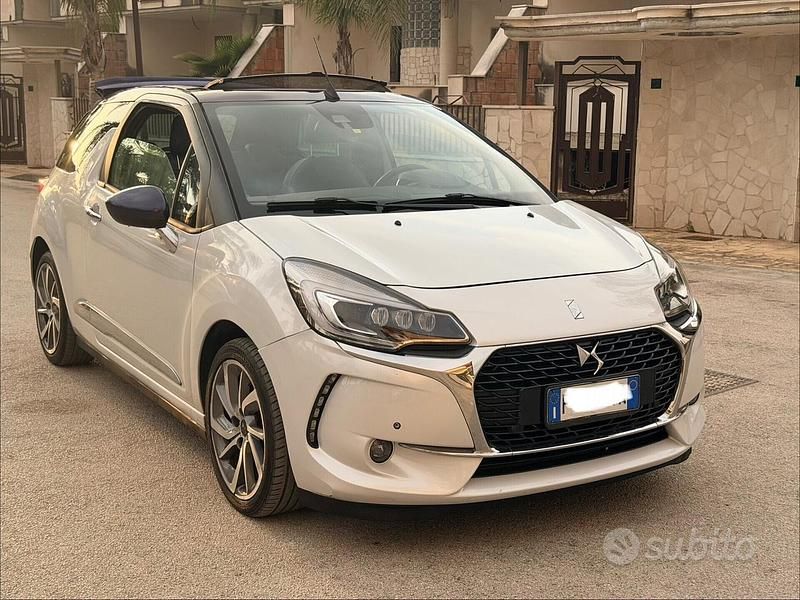 Usata DS Automobiles DS3 Cabriolet So Chic 119 CV (87 kW) 2016 Bianco Cabrio