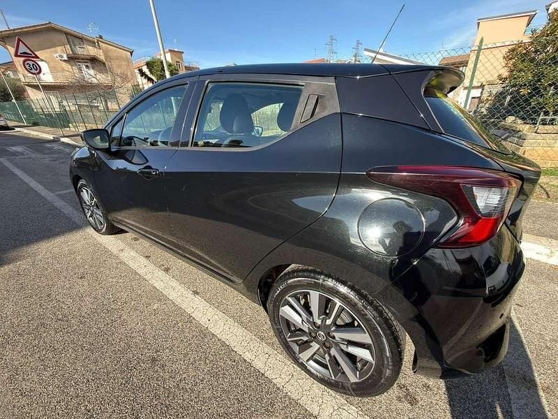 Usata Nissan Micra Acenta 82 CV (60 kW) 2017 Nero Berlina