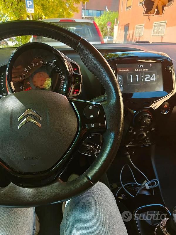 Usata Citroën C1 72 CV (52 kW) 2020 Grigio Utilitaria