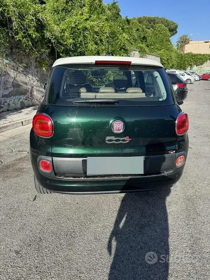 Usata Fiat 500L 95 CV (69 kW) 2014 Verde Monovolume
