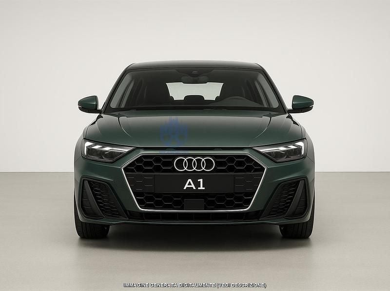 Usata Audi A1 Sportback S-Line 95 CV (69 kW) 2025 Verde Utilitaria