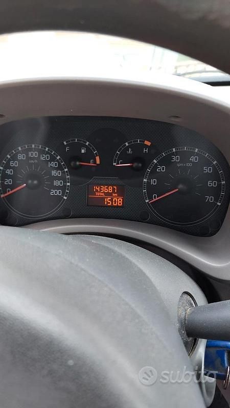 Usata Fiat Panda 2005 Blu Utilitaria