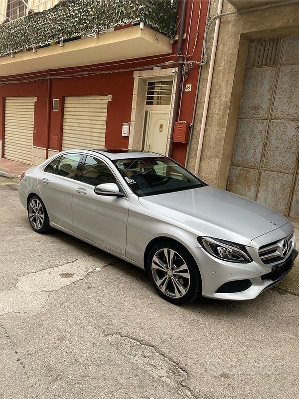 Usata Mercedes C220 Premium 170 CV (125 kW) 2016 Grigio Berlina