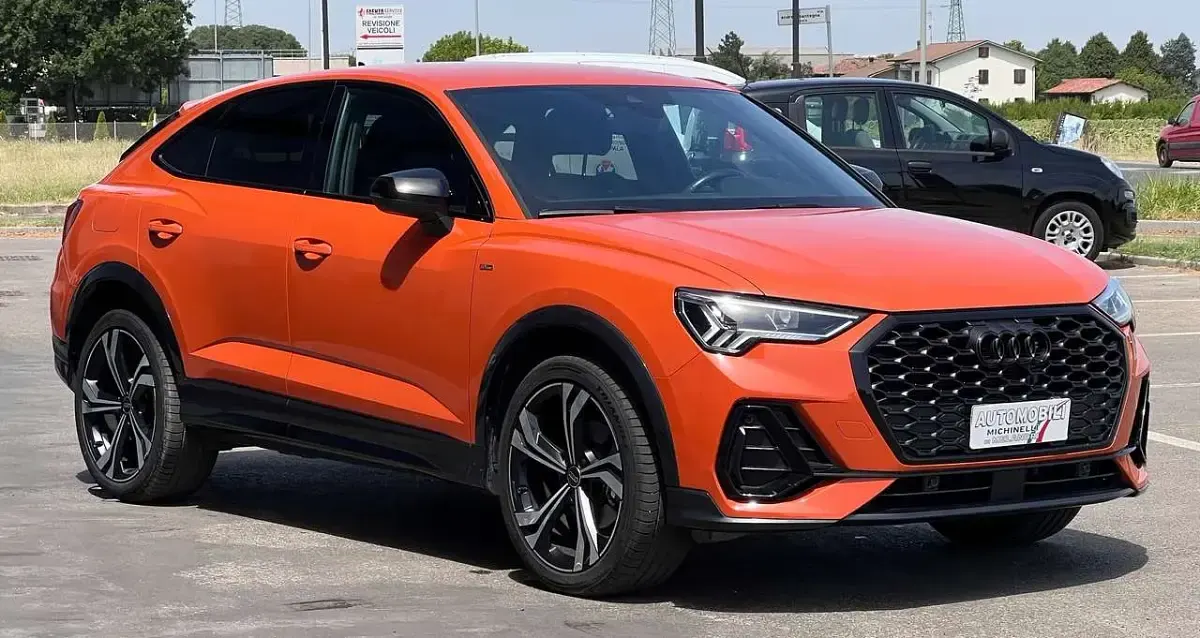 Usata Audi Q3 Sportback S-Line 150 CV (110 kW) 2023 Arancione SUV