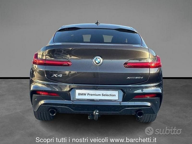 Usata BMW X4 M Sport 190 CV (139 kW) 2020 Grigio SUV