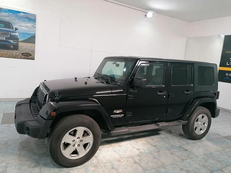 Usata Jeep Wrangler Sahara 200 CV (147 kW) 2013 Nero SUV