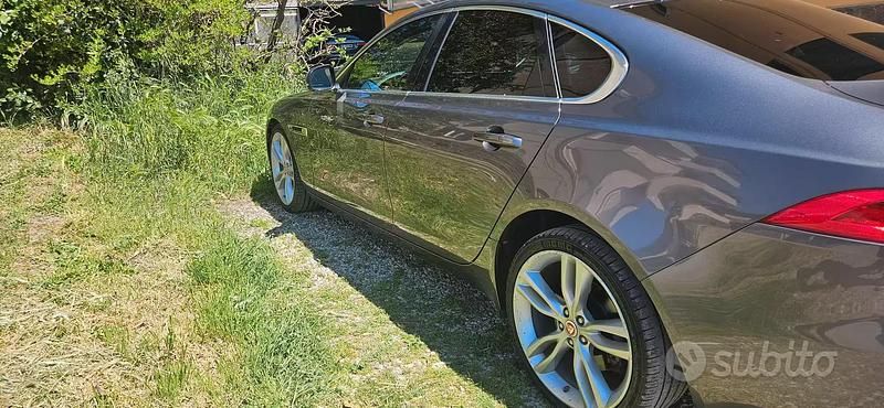 Usata Jaguar XF Portfolio 180 CV (132 kW) 2018 Grigio Berlina