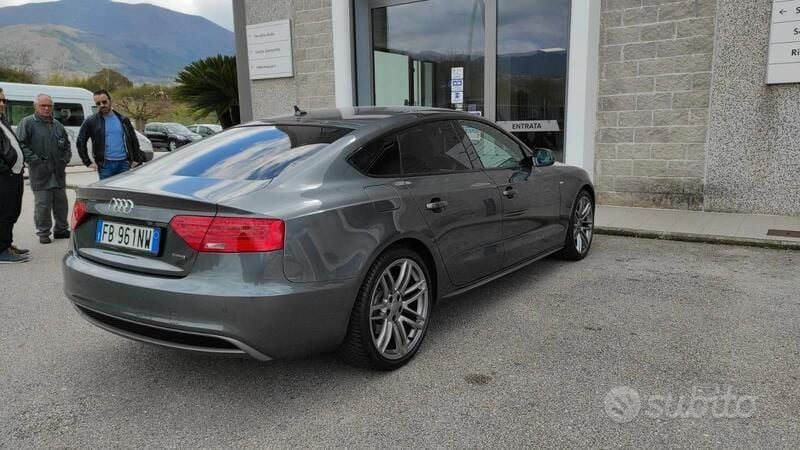 Usata Audi A5 S-Line 190 CV (139 kW) 2015 Grigio Coupé