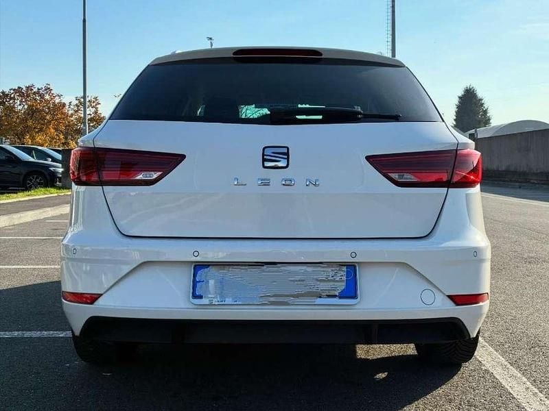 Usata Seat Leon ST XCELLENCE 116 CV (85 kW) 2018 Bianco Station wagon