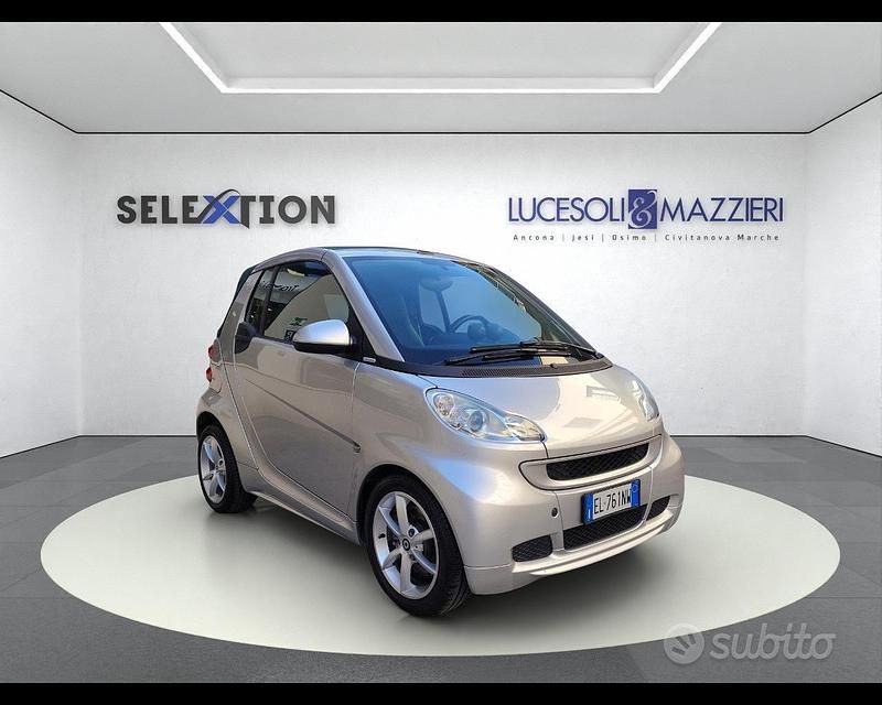 Usata Smart ForTwo Cabrio Pure 71 CV (52 kW) 2012 Grigio Cabrio