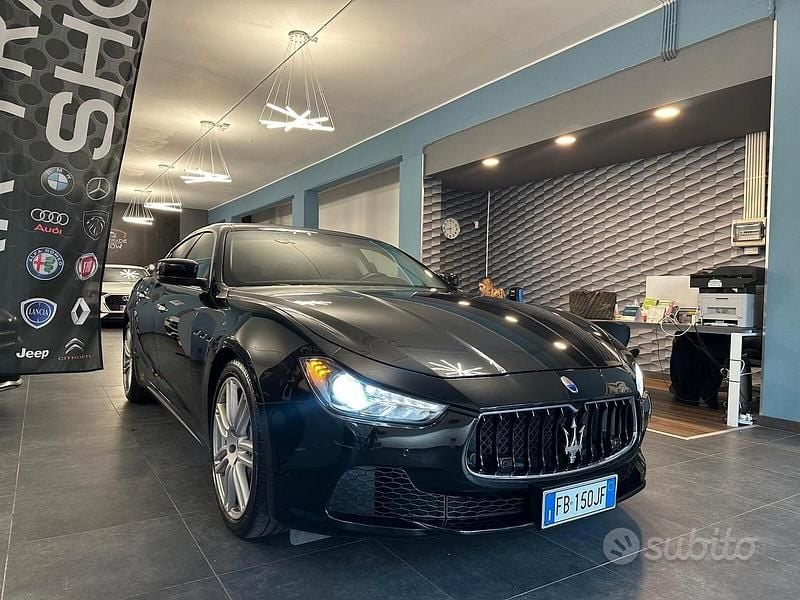 Usata Maserati Ghibli 275 CV (202 kW) 2015 Nero Berlina