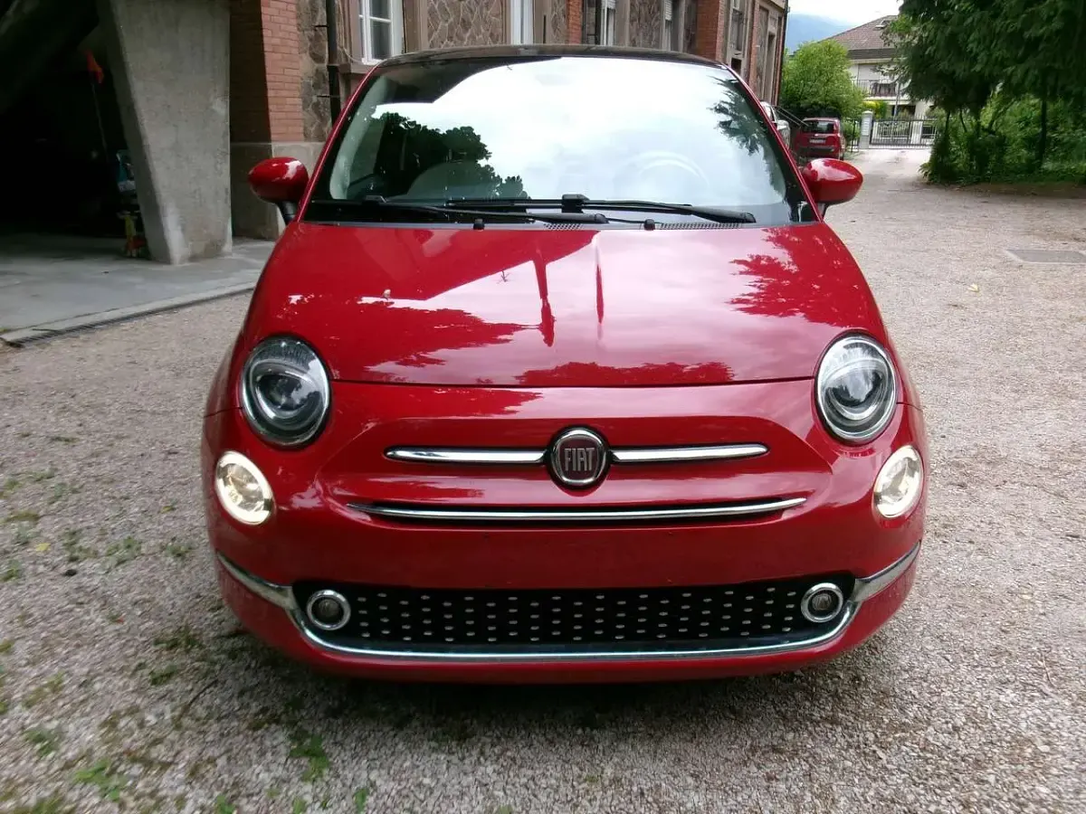 Usata Fiat 500 Lounge 69 CV (50 kW) 2016 Rosso Utilitaria