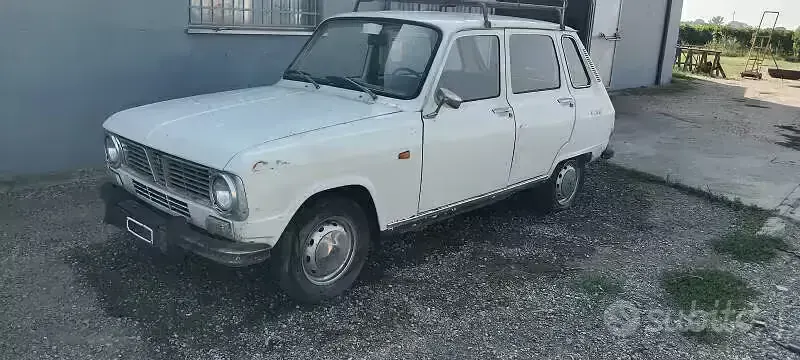 Usata Renault R6 48 CV (35 kW) 1970 Bianco Utilitaria