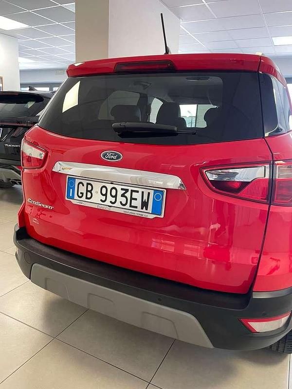 Usata Ford Ecosport Titanium S 125 CV (91 kW) 2021 Rosso SUV