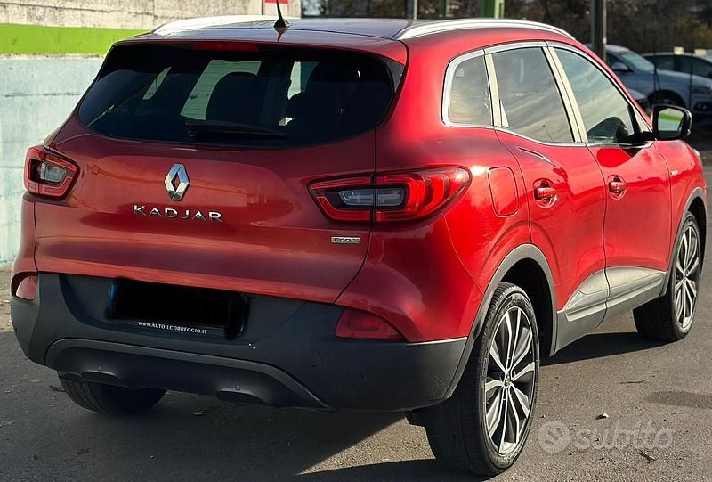 Usata Renault Kadjar Bose Edition 110 CV (80 kW) 2015 Rosso SUV