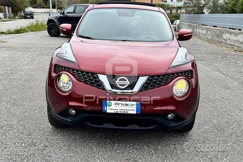 Usata Nissan Juke Tekna 115 CV (84 kW) 2014 Rosso SUV
