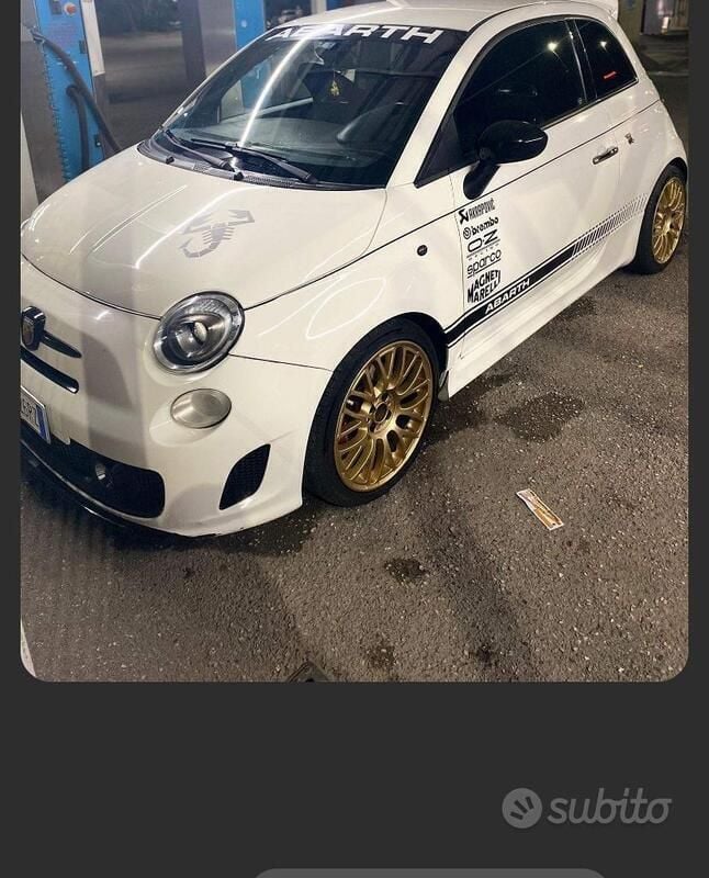 Usata Abarth 500 220 CV (161 kW) 2008 Bianco Utilitaria