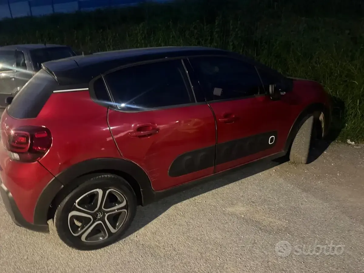 Usata Citroën C3 2018 Rosso Utilitaria