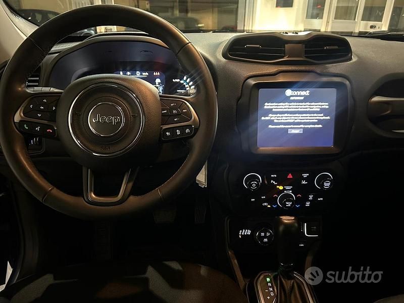 Usata Jeep Renegade Limited 190 CV (139 kW) 2021 Blu SUV