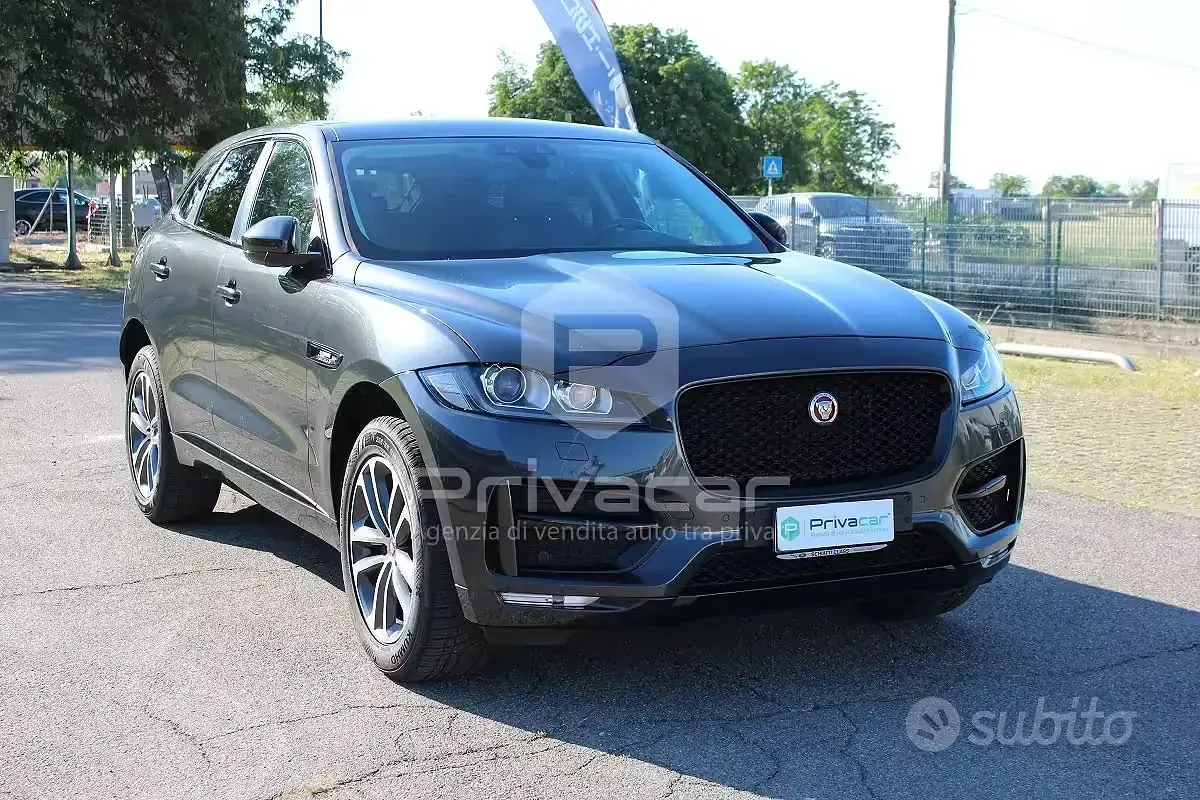 Usata Jaguar F-Pace R-Sport 180 CV (132 kW) 2018 Grigio SUV