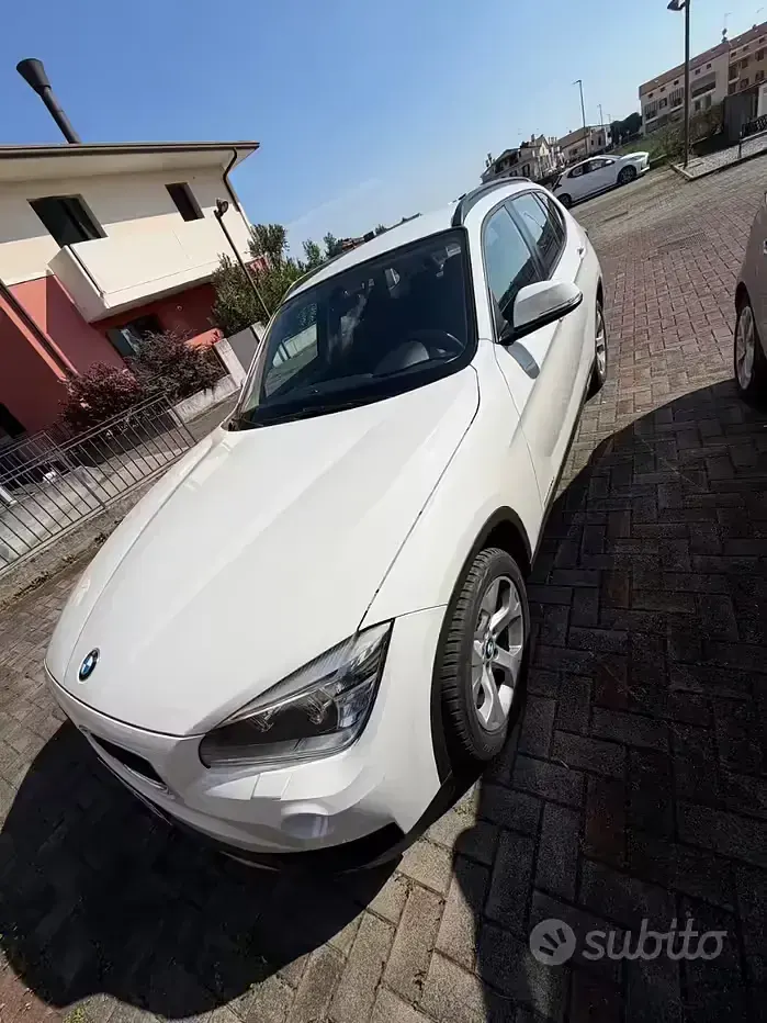 Usata BMW X1 Efficient Dynamics 184 CV (135 kW) 2014 Bianco SUV