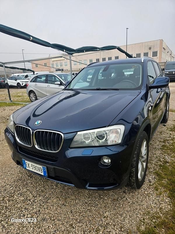 Usata BMW X3 183 CV (134 kW) 2011 Blu SUV