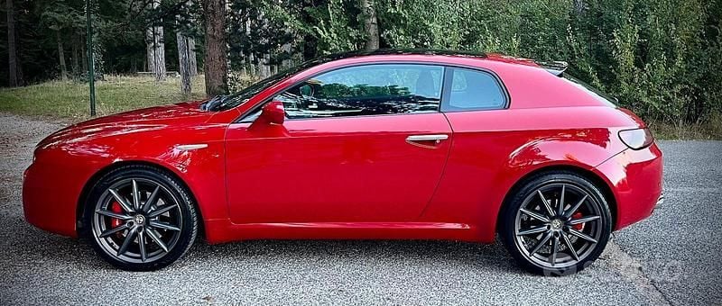 Usata Alfa Romeo Brera 210 CV (154 kW) 2008 Rosso Coupé