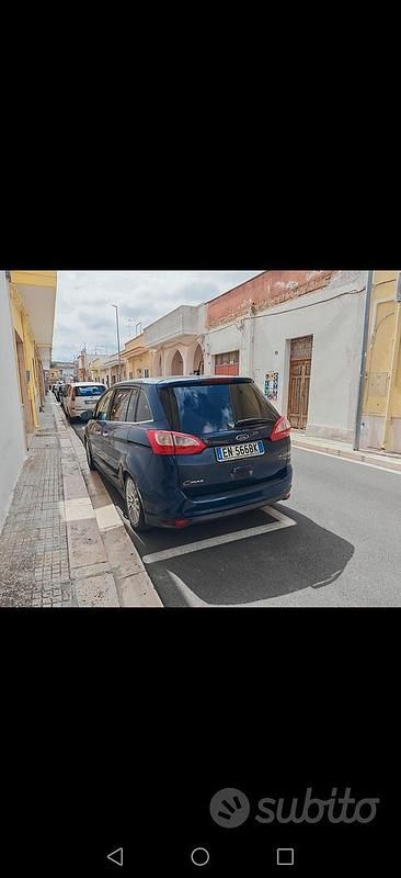 Usata Ford C-MAX 163 CV (119 kW) 2012 Blu Monovolume