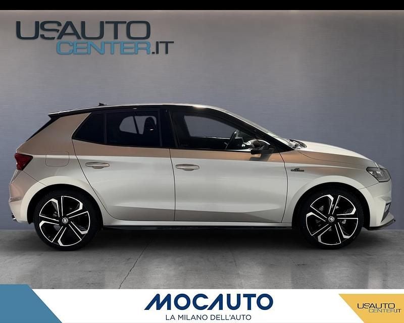 Usata Skoda Fabia Monte Carlo 150 CV (110 kW) 2023 Grigio chiaro metalliz. Utilitaria