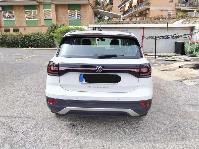 Usata VW T-Cross Style 95 CV (69 kW) 2021 Bianco SUV