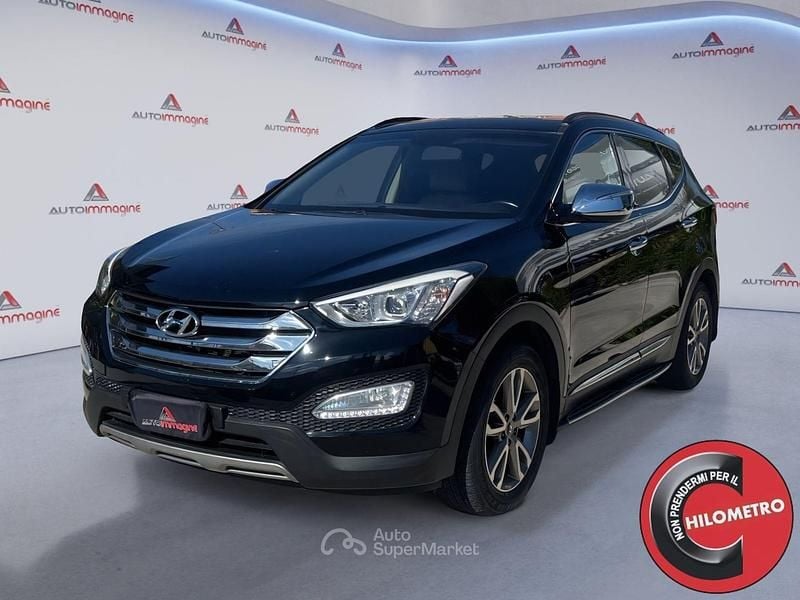 Nero Usata 2013 Hyundai Santa Fe Comfort SUV | 11.500 € (Buon prezzo) - Immagine 1/4