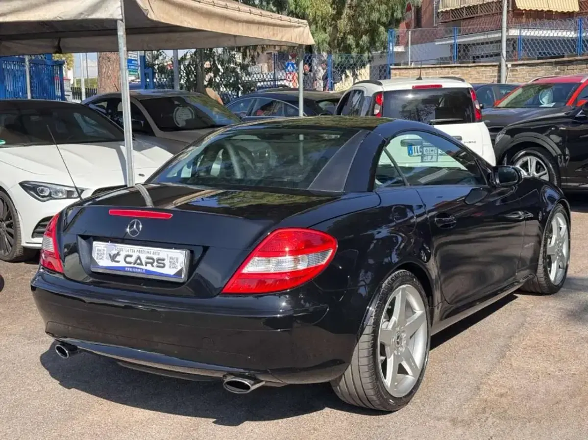 Usata Mercedes SLK200 163 CV (119 kW) 2005 Nero Cabrio