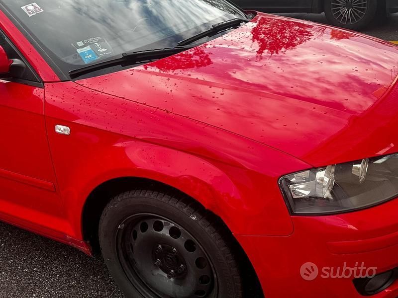 Usata Audi A3 115 CV (84 kW) 2006 Rosso Utilitaria