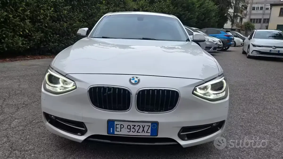 Usata BMW 116 116 CV (85 kW) 2013 Bianco Utilitaria