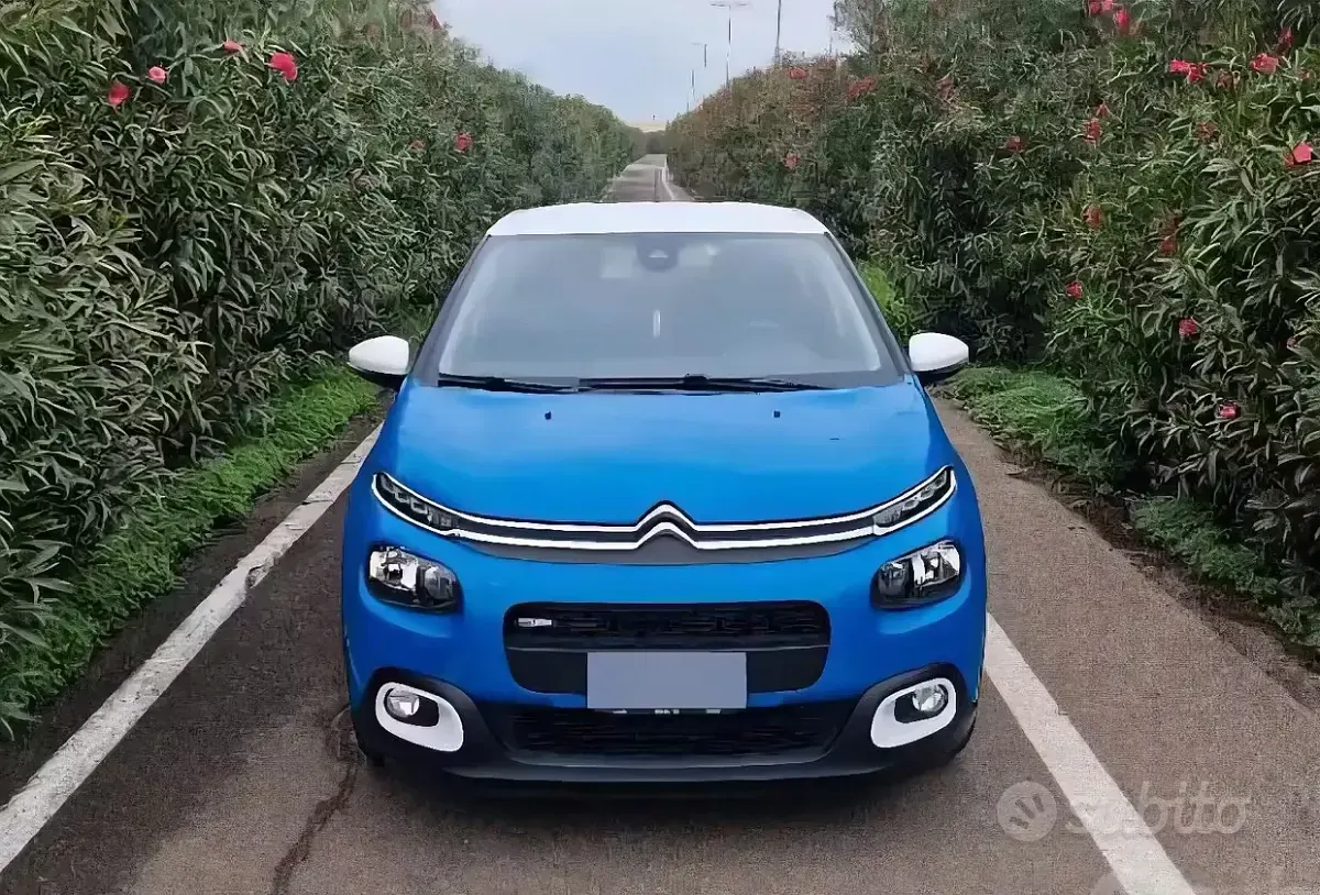 Usata Citroën C3 82 CV (60 kW) 2017 Blu Berlina