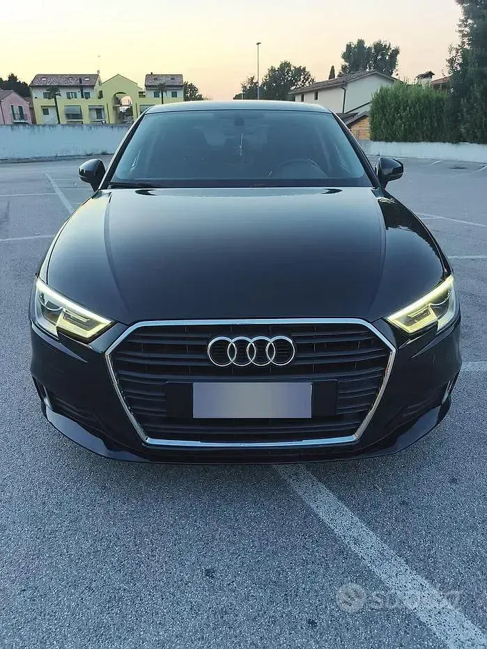 Usata Audi A3 Sport 110 CV (80 kW) 2016 Nero Berlina