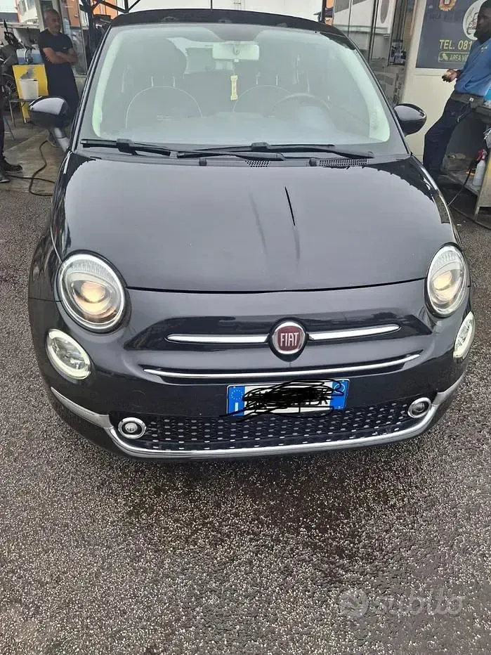Usata Fiat 500 69 CV (50 kW) 2019 Nero Coupé
