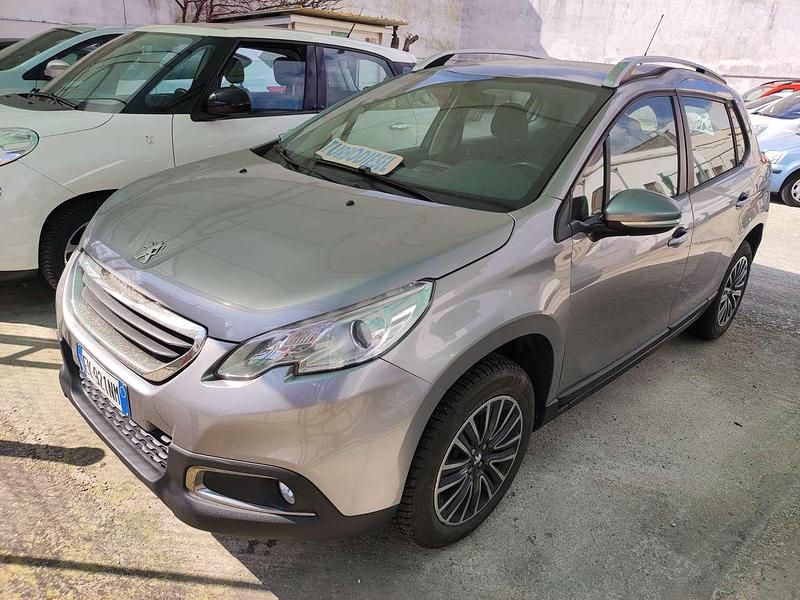 Usata Peugeot 2008 Access 68 CV (50 kW) 2014 Argento SUV