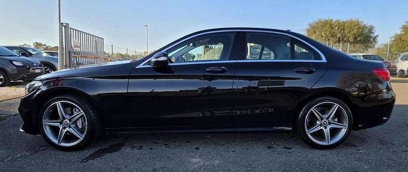 Usata Mercedes C220 Premium 170 CV (125 kW) 2014 Nero Berlina