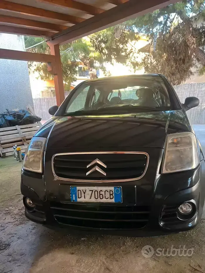 Usata Citroën C2 60 CV (44 kW) 2009 Nero Utilitaria