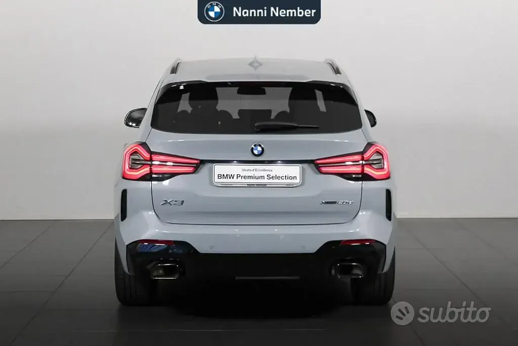 Usata BMW X3 M Sport 190 CV (139 kW) 2022 Grigio SUV