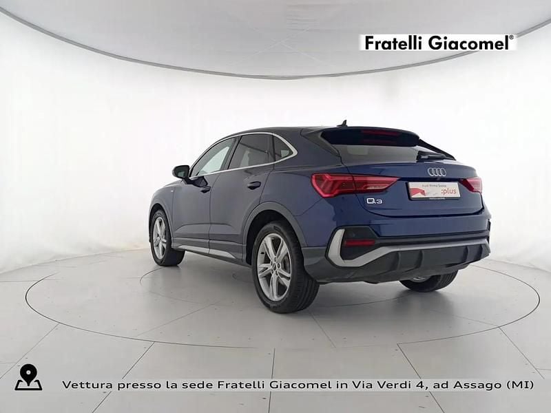 Usata Audi Q3 Sportback S-Line 150 CV (110 kW) 2024 Blu navarra metallizzato SUV