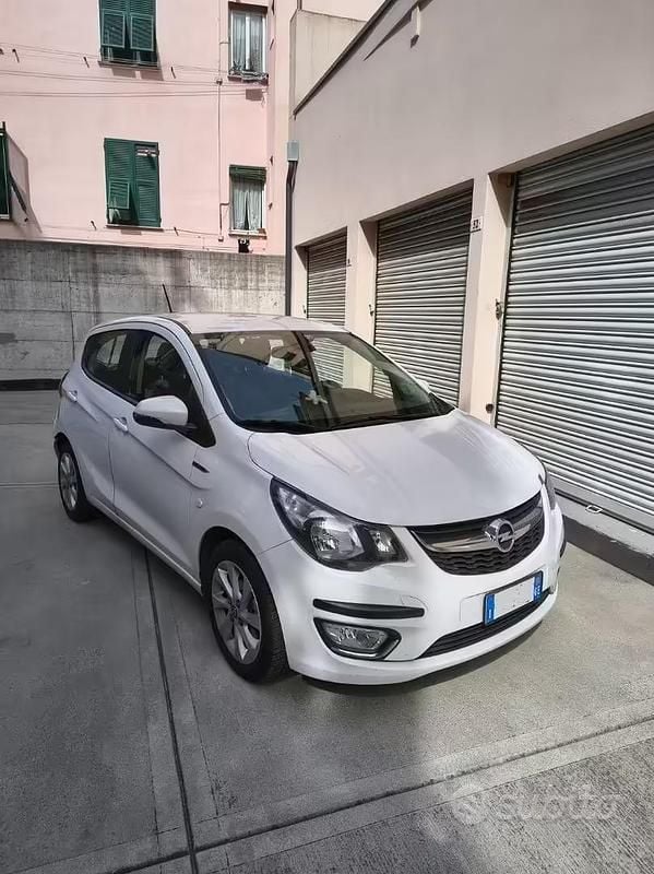 Usata Opel Karl 75 CV (55 kW) 2017 Bianco Utilitaria
