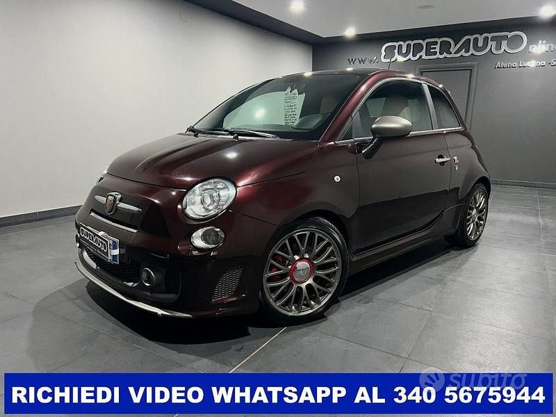 Usata Fiat 500 Abarth 160 CV (117 kW) 2016 Rosso Utilitaria