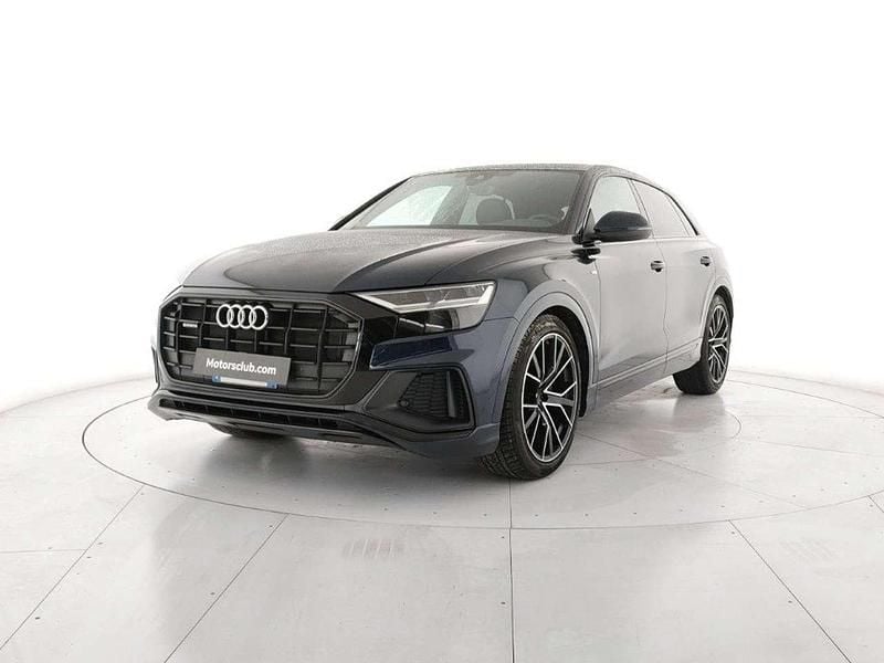 Usata Audi Q8 S-Line 286 CV (210 kW) 2023 Blu SUV