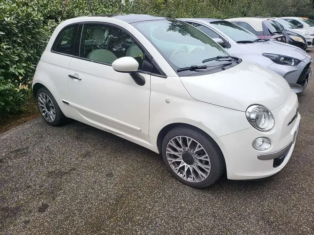 Occasion Fiat 500 Lounge 95 ch (69 kW) 2016 Blanc Citadine